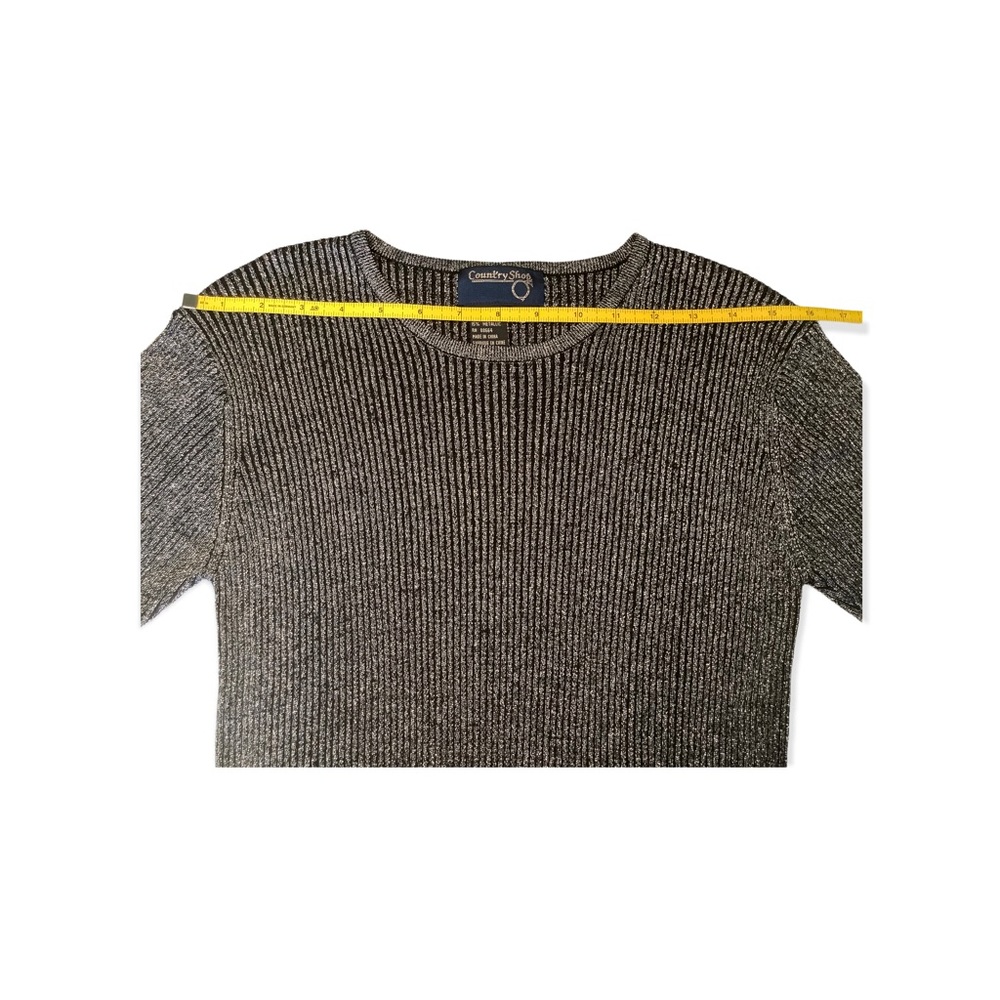 Country Shop Silk Ribbed Top - Picture 9 of 10